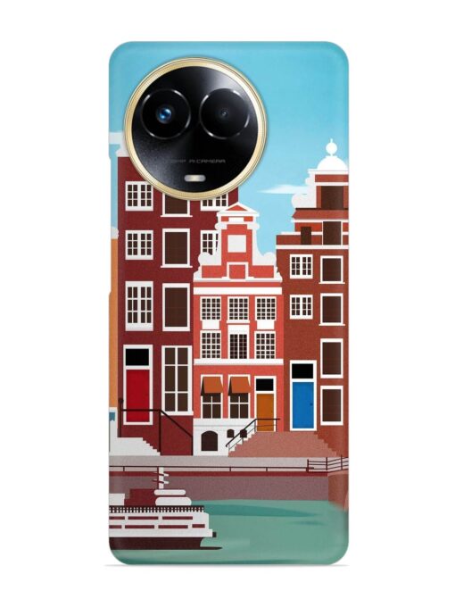 Scenery Architecture Amsterdam Landscape Snap Case for Realme 11 (5G) Zapvi