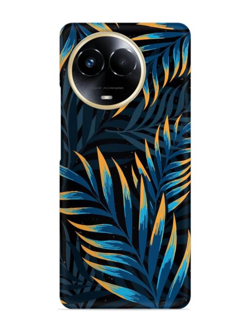 Abstract Leaf Art Snap Case for Realme 11 (5G) Zapvi