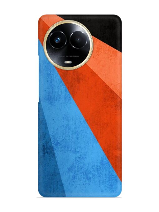 Modern Matte Abstract Snap Case for Realme 11 (5G) Zapvi