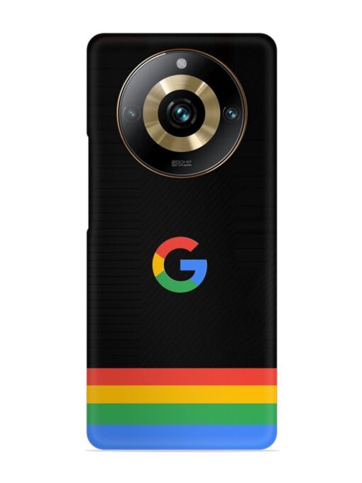 Google Logo Art Snap Case for Realme 11 Pro Plus (5G) Zapvi
