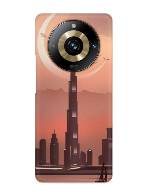 Landmark Burj Khalifa Snap Case for Realme 11 Pro Plus (5G) Zapvi