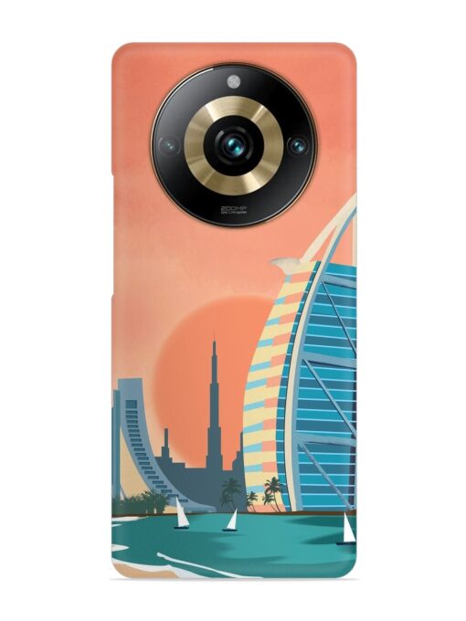 Dubai Architectural Scenery Snap Case for Realme 11 Pro Plus (5G) Zapvi