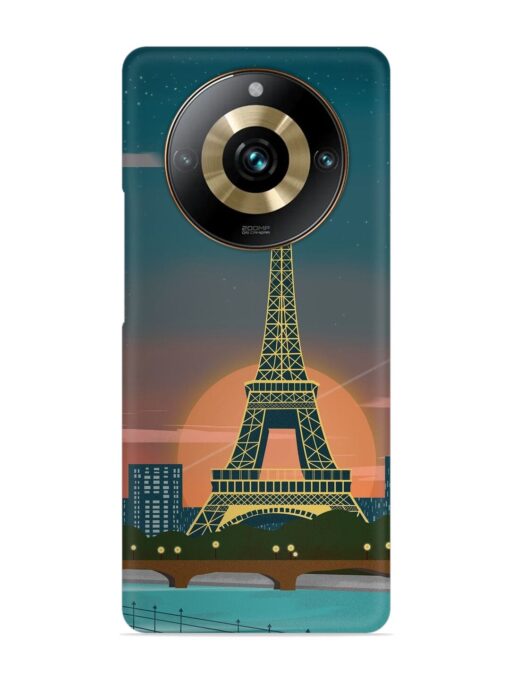 Scenery Architecture France Paris Snap Case for Realme 11 Pro Plus (5G) Zapvi