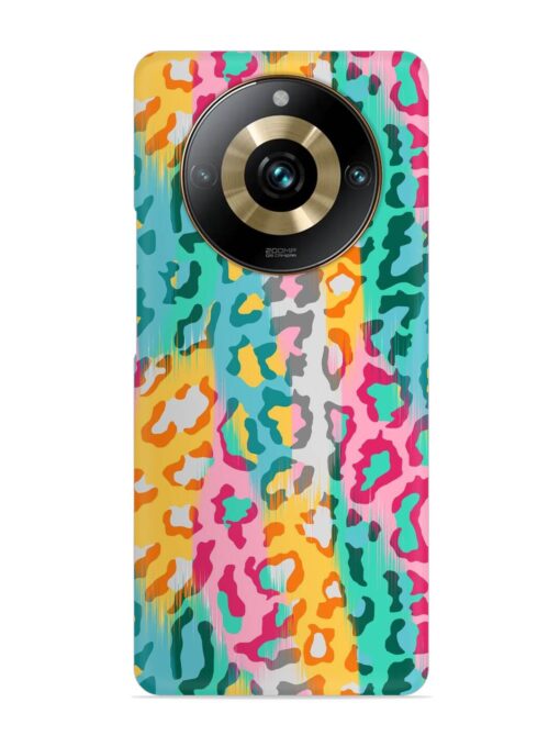 Seamless Vector Colorful Snap Case for Realme 11 Pro Plus (5G) Zapvi