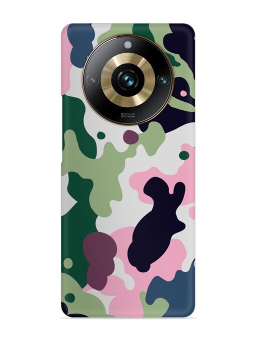 Seamless Funky Camouflage Snap Case for Realme 11 Pro Plus (5G) Zapvi