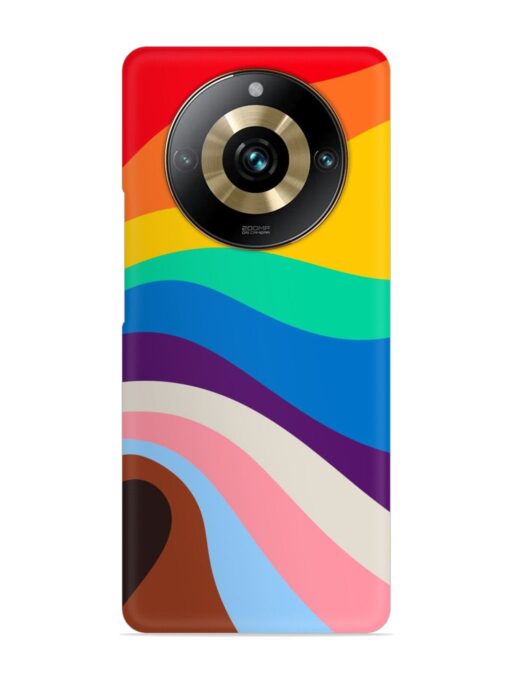 Minimal Pride Art Snap Case for Realme 11 Pro Plus (5G) Zapvi
