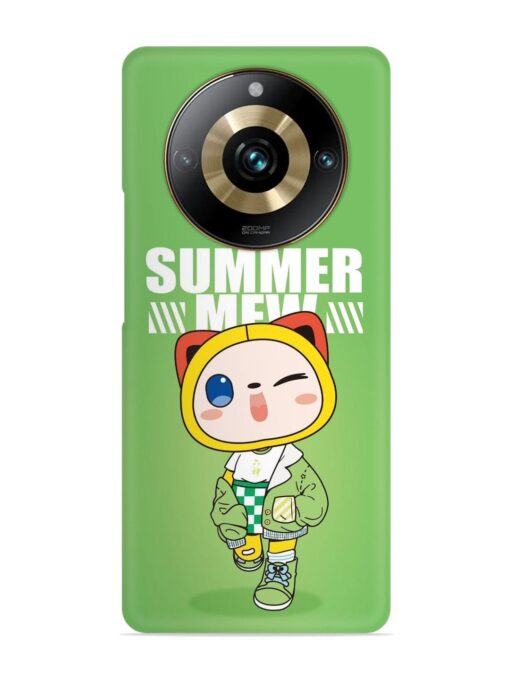 Summer Mew Snap Case for Realme 11 Pro Plus (5G) Zapvi
