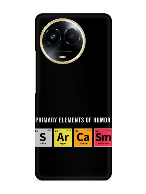 Primary Elements Humor Snap Case for Realme 11X (5G) Zapvi
