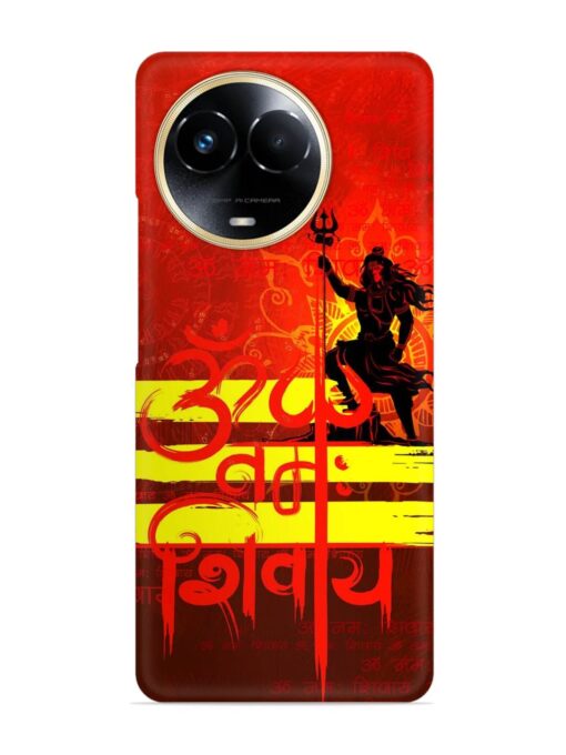 Illustration Lord Shiva Snap Case for Realme 11X (5G) Zapvi