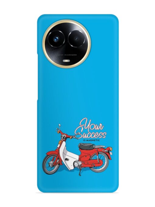 Motorcycles Image Vector Snap Case for Realme 11X (5G) Zapvi