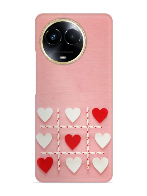 Valentines Day Concept Snap Case for Realme 11X (5G) Zapvi