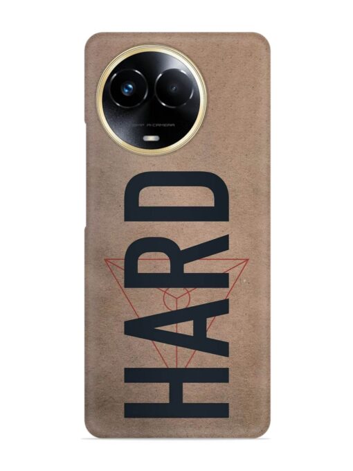 Hard Typo Snap Case for Realme 11X (5G) Zapvi