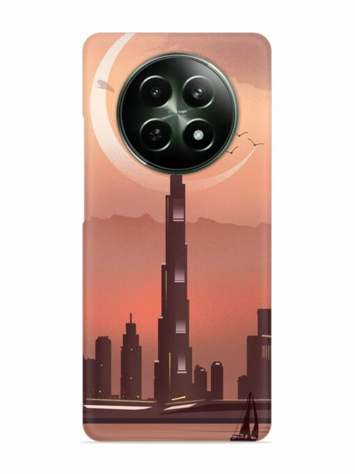 Landmark Burj Khalifa Snap Case for Realme 12 (5G) Zapvi