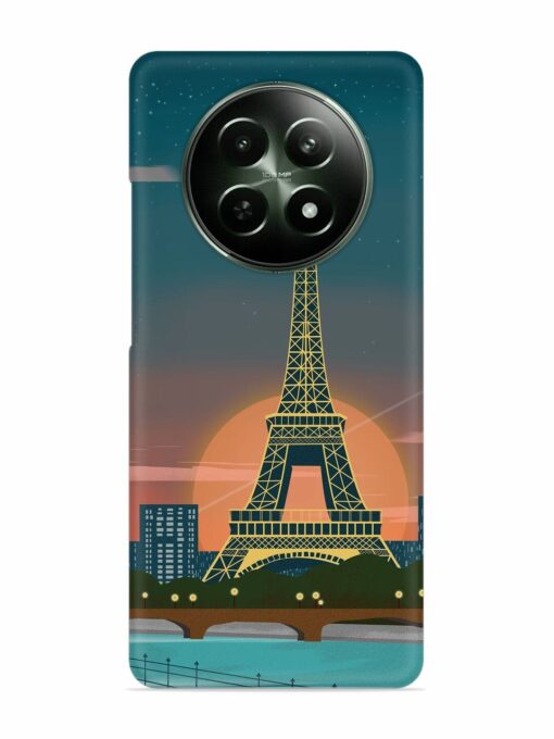 Scenery Architecture France Paris Snap Case for Realme 12 (5G) Zapvi