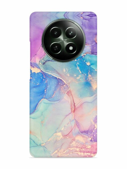 Alcohol Ink Colors Snap Case for Realme 12 (5G) Zapvi