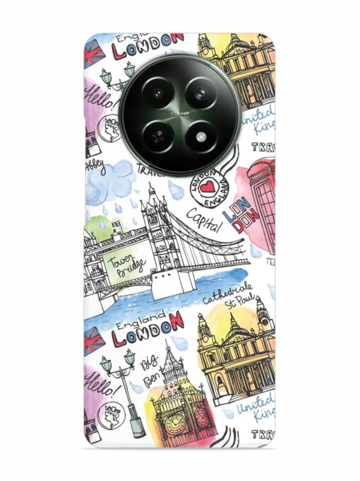 Vector London Landmark Snap Case for Realme 12 (5G) Zapvi