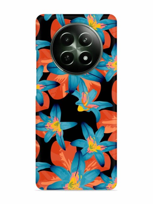 Philippine Flowers Seamless Snap Case for Realme 12 (5G) Zapvi