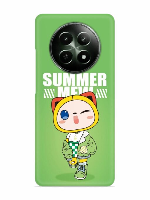 Summer Mew Snap Case for Realme 12 (5G) Zapvi