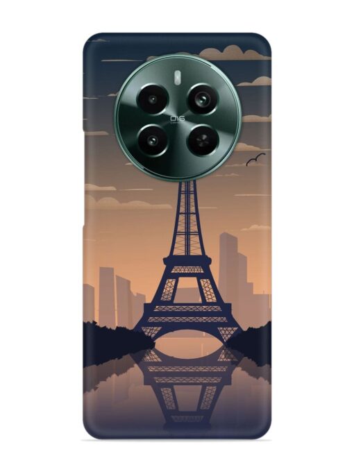France Paris Eiffel Tower Gradient Snap Case for Realme 12 Plus (5G) Zapvi