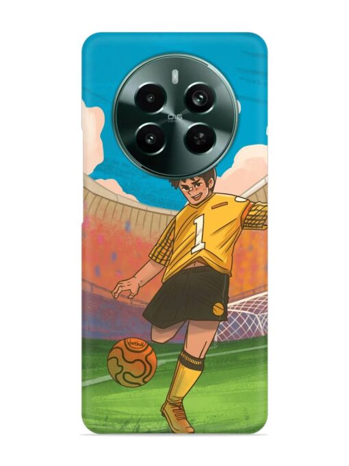 Soccer Kick Snap Case for Realme 12 Plus (5G) Zapvi