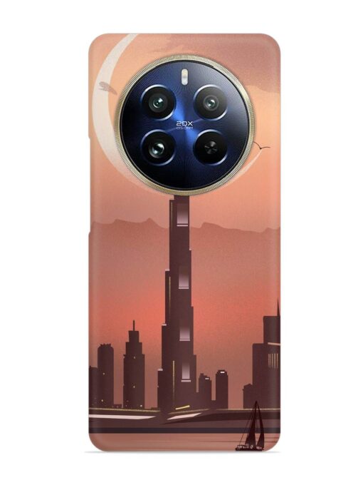 Landmark Burj Khalifa Snap Case for Realme 12 Pro Plus (5G) Zapvi
