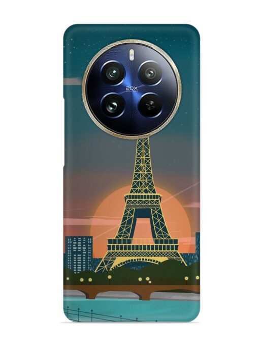 Scenery Architecture France Paris Snap Case for Realme 12 Pro Plus (5G) Zapvi