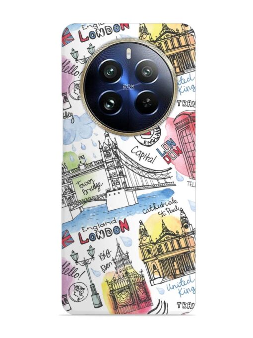 Vector London Landmark Snap Case for Realme 12 Pro Plus (5G) Zapvi