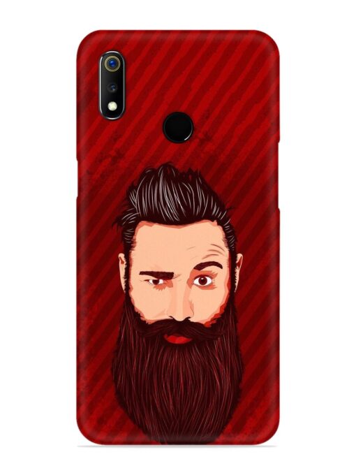 Beardo Man Snap Case for Realme 3 Pro Zapvi