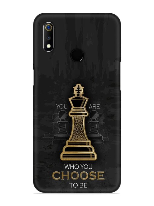 You Are Who Choose To Be Snap Case for Realme 3 Pro Zapvi