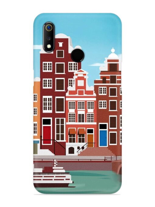 Scenery Architecture Amsterdam Landscape Snap Case for Realme 3 Pro Zapvi