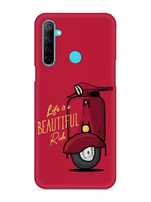 Life Is Beautiful Rides Snap Case for Realme 5 Zapvi