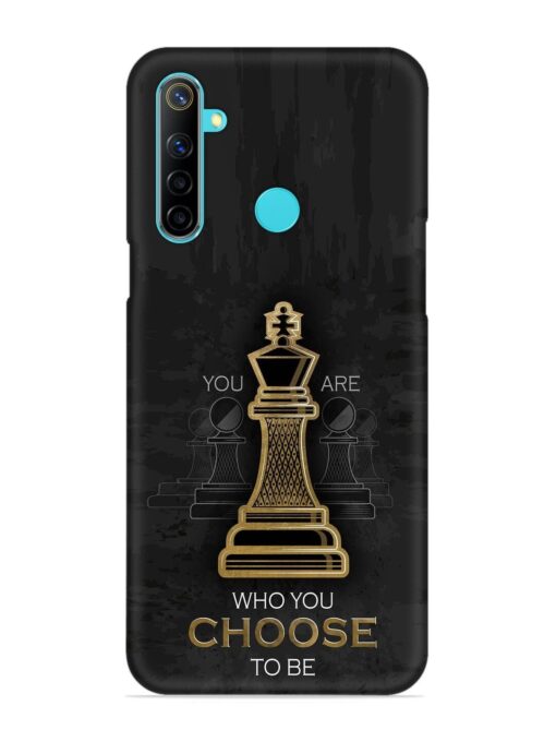 You Are Who Choose To Be Snap Case for Realme 5 Zapvi