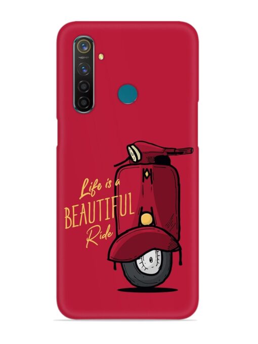 Life Is Beautiful Rides Snap Case for Realme 5 Pro Zapvi