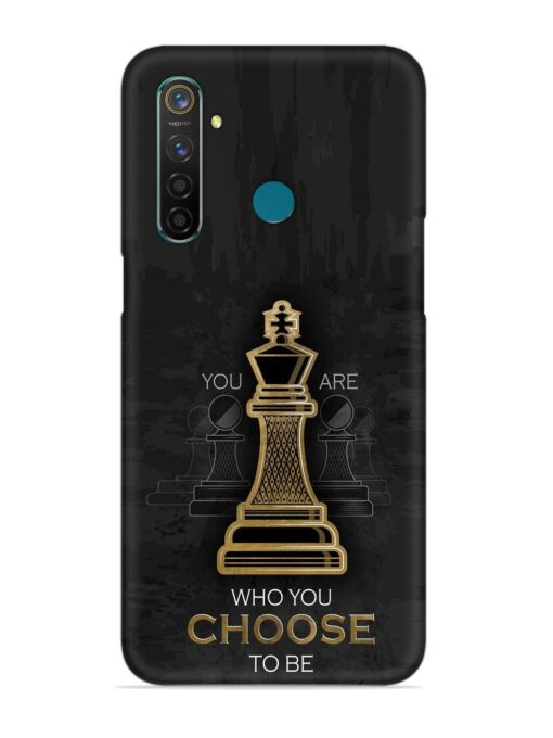 You Are Who Choose To Be Snap Case for Realme 5 Pro Zapvi