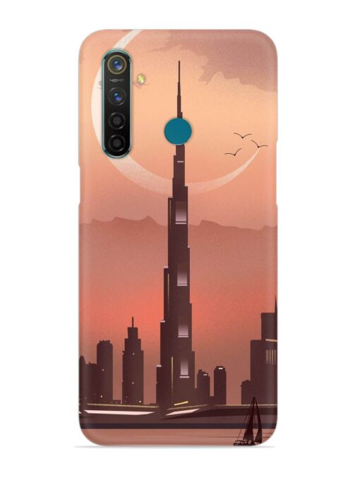 Landmark Burj Khalifa Snap Case for Realme 5 Pro Zapvi
