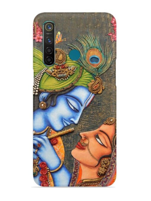 Lord Radha Krishna Flute Art Snap Case for Realme 5 Pro Zapvi