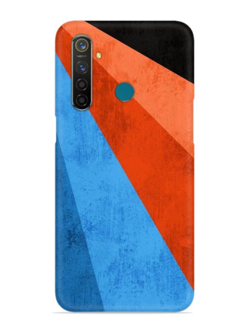 Modern Matte Abstract Snap Case for Realme 5 Pro Zapvi