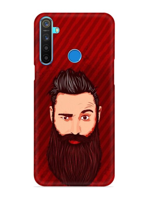 Beardo Man Snap Case for Realme 5S Zapvi