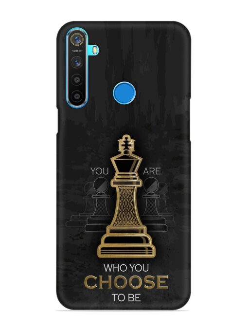 You Are Who Choose To Be Snap Case for Realme 5S Zapvi