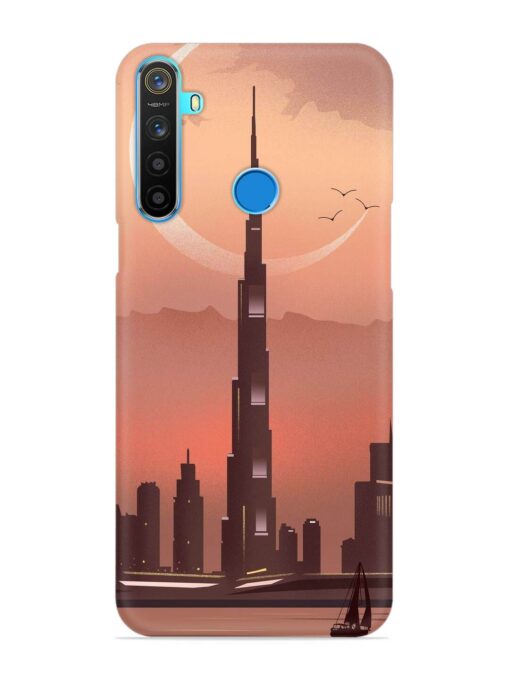 Landmark Burj Khalifa Snap Case for Realme 5S Zapvi
