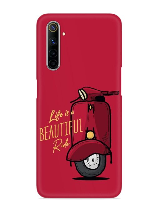 Life Is Beautiful Rides Snap Case for Realme 6 Zapvi