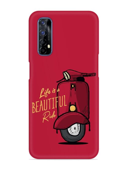 Life Is Beautiful Rides Snap Case for Realme 7 Zapvi