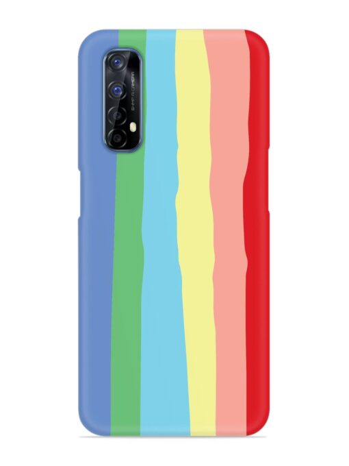 Rainbow Premium Shade Snap Case for Realme 7 Zapvi