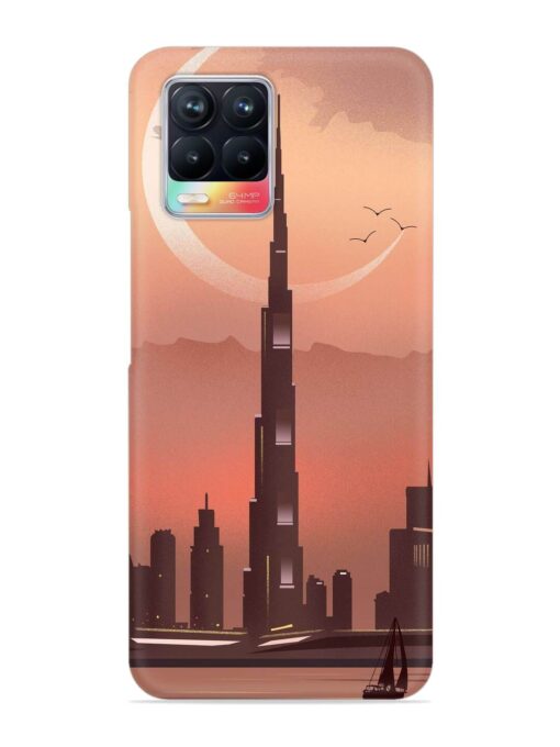Landmark Burj Khalifa Snap Case for Realme 8 (4G) Zapvi
