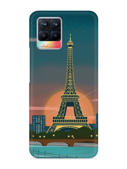 Scenery Architecture France Paris Snap Case for Realme 8 (4G) Zapvi