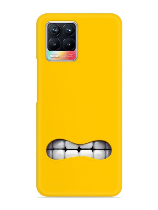 Mouth Character On Snap Case for Realme 8 (4G) Zapvi