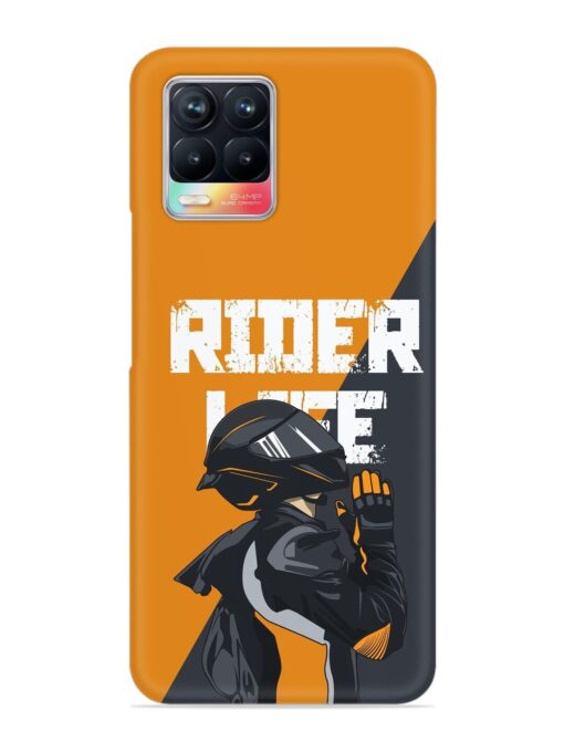 Rider Life Snap Case for Realme 8 (4G) Zapvi