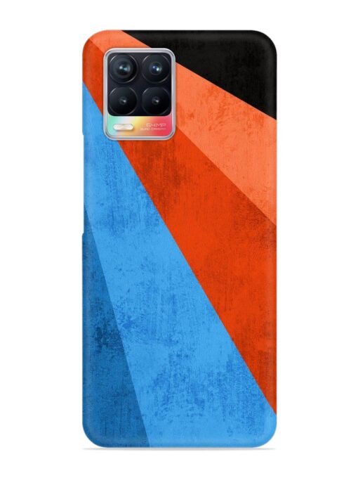 Modern Matte Abstract Snap Case for Realme 8 (4G) Zapvi