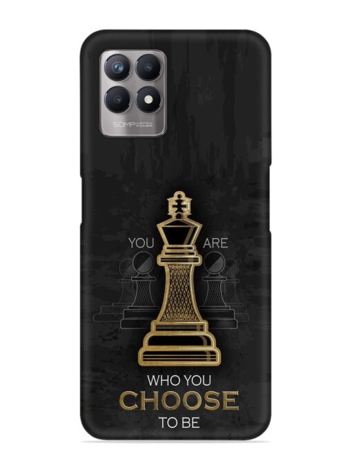 You Are Who Choose To Be Snap Case for Realme 8I Zapvi