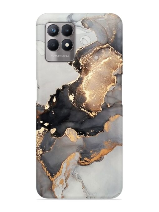 Luxury Abstract Fluid Snap Case for Realme 8I Zapvi